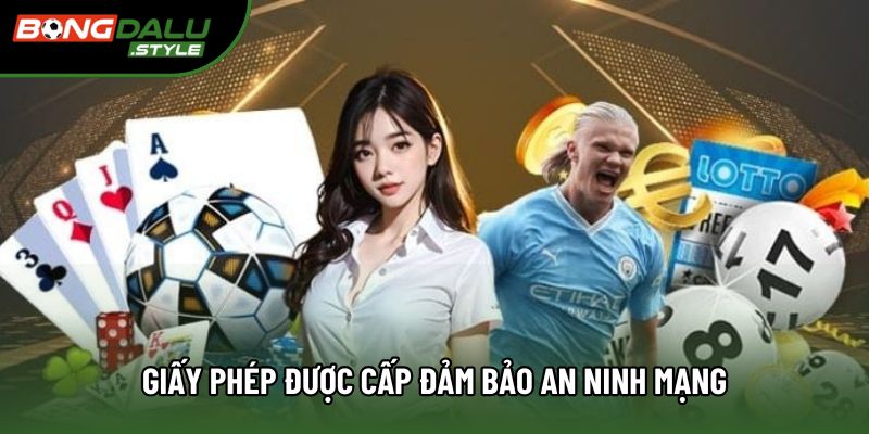 Giấy phép được cấp đảm bảo an ninh mạng
